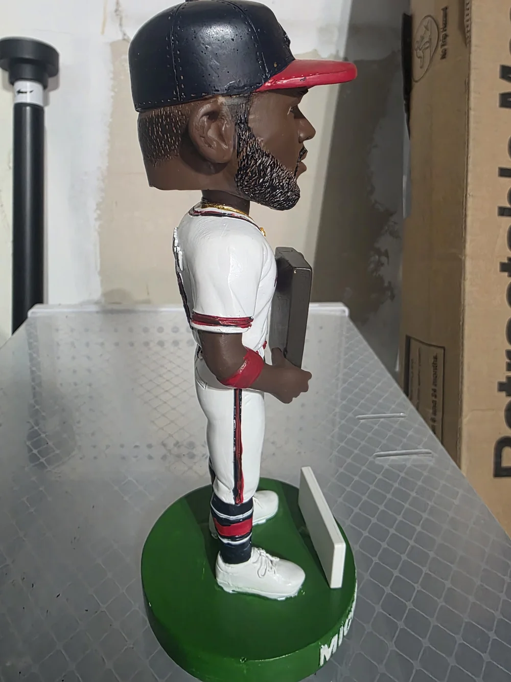 Atlanta Braves Michael Harris ll Red & Black Baseball Bobblehead - NO BOX